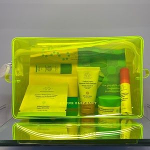 DRUNK ELEPHANT Storage Pouch w/ Sample Assortment *NWOT*